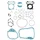 COMPLETE GASKET SET - FOR MAXISCOOTER YAMAHA 125 XMAX 2006>, X-CITY 2008>/MBK 125 SKYCRUISER 2006>, CITYLINER 2008> -  -ARTEIN-