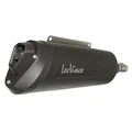 POT MAXISCOOTER LEOVINCE GRANTURISMO BLACK POUR KYMCO 500 XCITING  2005>2012 (REF 3210B) (HOMOLOGUE CE)