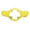 FRONT HANDLEBAR COVER "PIAGGIO GENUINE PART" 50-125 VESPA LX YELLOW 928/A  -65293500GP-