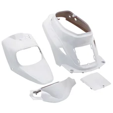 FAIRINGS/BODY PARTS FOR SCOOT  MBK 50 BOOSTER 1999>2003/YAMAHA 50 BWS 1999>2003 WHITE GLOSS  (4 PARTS KIT)