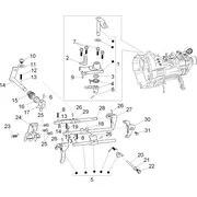 Levier de la boîte de vitesses