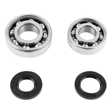 BEARING FOR CRANKSHAFT+SEALS FOR MOPED P2R FOR PEUGEOT 103 (KIT 6204+6203 SKF STEEL C4/ NITRILE SEALS)