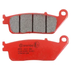 PLAQUETTE DE FREIN BREMBO POUR HONDA 500 CB F 2013>2021 AV, 500 CBR R 2013>2021 AV, 650 CBR F 2014>2020 AV, 750 NC X 2014>2019 AV (ROUTE METAL FRITTE) -07HO41SA