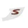 DECAL "S" "PIAGGIO GENUINE PART" LIBERTY 50-125 2015> ( MODELE SPORT)  -2H001171-