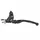 POIGNEE/LEVIER D'EMBRAYAGE MOTO ON ROAD DOMINO F.28 RACING ALU GAUCHE NOIR (LEVIER REPLIABLE)