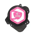 CARTER ALLUMAGE 50 A BOITE KRM PRO RIDE DERBI 50 SENDA 2006>, GPR 2006>/GILERA 50 SMT, RCR NOIR/ROSE (PARTIE ALU REVERSIBLE)