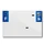 PLASTIC STRIP FOR PVC LICENSE PLATE WITH BUSINESS NAME (MOTORBIKE FORMAT 210X145)-DEPT 56/EUROPE (SOLD PER UNIT)