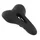 SADDLE- SAN MARCO BIOAKTIVE SPORT OPEN GEL -UNISEX-BLACK STEEL RAIL 173x270mm  (ON CARD)
