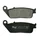 BRAKE PADS NEWFREN FOR DAELIM 125 VL DAYSTAR 2000> Front  MBK 300 KILIBRE 2005>2006 Front  YAMAHA 125 VP X-CITY 2008>2013 Front   (L 102mm - H 39mm - thk 9.8mm)  (FD0130BT)  (TOURING ORGANIC)
