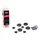 REPAIR KIT -  FOR BICYCLE INNER TUBE- VELOX SELF-ADHESIVE - IN BOX : (4 PATCHS 25mm + 4 PATCHS 15mm + SCRAPPER) WITH INSTRUCTIONS.