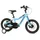 VELO MUSCULAIRE ENFANT 14 POUCES LEADER FOX FOX 2025 BLEU CLAIR MONOVITESSE CADRE ALU (TAILLE ENFANT JUSQU'A 105cm)