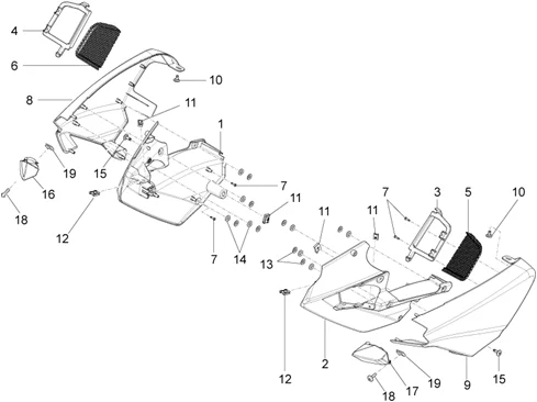 Carrosserie av. - Convoyeur