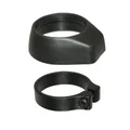 PROTECTION COLLIER DE SERRAGE TIGE DE SELLE P2R DIAM 30.9mm PLASTIQUE NOIR POUR EVITER INFILTRATION EAU/BOUE