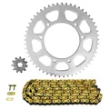 CHAIN AND SPROCKET KIT FOR DERBI 50 SENDA R XRACE 2006>2011  420  11x53  (REAR SPROCKET Ø 105/125/8.5)  (OEM SPECIFICATIONS)  -AFAM-
