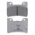 PLAQUETTE DE FREIN NISSIN POUR YAMAHA 850 TDM 1996>2001 AV, 1100 V-MAX 1993>2001 AV/YAMAHA FJ 1200 1991>1995 AV, FZR 600 R 1990>1995 AV, FZR 1000 EXUP 1989>1990 AV (2P-251NS) (SEMI METAL)
