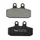 BRAKE PADS NEWFREN FOR APRILIA 125-150-200-250-300-400-500 SCARABEO Front  DERBI 125-250-300 RAMBLA Front  MALAGUTI 500 SPIDERMAX Front   (FD0091BT)  (TOURING ORGANIC)