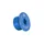 BOUCHON D'HUILE 50 A BOITE KRM PRO RIDE POUR DERBI 50 SENDA, GPR (EURO 2, 3, 4) ALU CNC BLEU