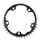 PLATEAU ROUTE 5BRA D.130 STRONGLIGHT 42DTS INTERIEUR NOIR ALU 7075 TYPE SHIMANO  11/10V.
