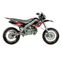 AUTOCOLLANT/STICKER/KIT DECO 50 A BOITE VOCA POUR DERBI 50 SENDA DRD RACING 2004>2009