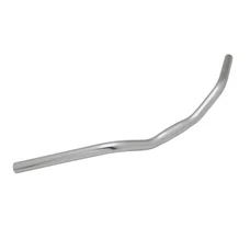 HANDLEBAR- FOR URBAN BIKE- P2R -ALUMINIUM SILVER Ø25,4 HALF-RAISED 3cm W590mm