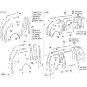 Châssis/caisse latérale