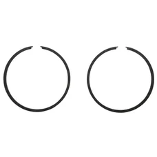 PISTON RING FOR MOPED AIRSAL FOR  MBK 40, 41 (SOLD PER PAIR)