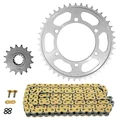 CHAIN AND SPROCKET KIT FOR YAMAHA 700 XSR 2016>2019, XSR TRIBUTE 2019>2020   525  16x43  (REAR SPROCKET Ø 110/130/10.5)  (OEM SPECIFICATIONS)  -AFAM-