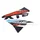 AUTOCOLLANT/STICKER/DECOR CONVOYEUR GAUCHE ORIGINE DERBI 50 SENDA XTREME 2014>2017 -2H001119-