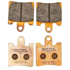 BRAKE PADS NEWFREN FOR SUZUKI 250 BURGMAN 1996>2006 Front  SYM 125 JOYMAX 2016> Front  YAMAHA 1300 FJR 2006>2016 Front  KAWASAKI 250 EPSILON 2002> Front   (FD0264SE)  (SCOOTER ELITE SINTERED)