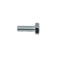 HEX SCREW - PLATED STEEL- ALGI  6x15 (100 IN A BOX)  (655043)
