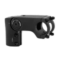 STEM FOR MTB/URBAN/TREKKING - ERGOTEC - ADJUSTABLE RISER STEM - SEPIA - ALUMINIUM BLACK Ø31.8  Lg 90mm (APPROVED - LEVEL 4) For fork 1"1/