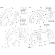 Châssis/caisse latérale