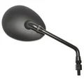 RETROVISEUR ADAPTABLE APRILIA 125 SCARABEO LIGHT 2007>2012, 250-400 SCARABEO-LIGHT 2006>2008 DROIT NOIR (HOMOLOGUE CE)  -VICMA-