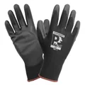 WORKSHOP GLOVES - POLYURETHANE Black - EEC Appoved  - size 11  (PAIR)