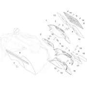 Couvercle arrière - Pare-boue