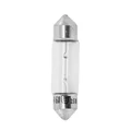 LIGHT BULB  6V  5W STANDART C5W FOOT SV 8.5-11X35 (TUBULAR) CLEAR (PARKING LIGHT) (SOLD PER UNIT)  -FLOSSER-