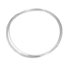 FUEL TANK COVER RAIL FOR MOPED - PLASTIC CHROME - H.10 mm  (5M)