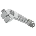 BIELLETTE COMMANDE EMBRAYAGE 50 A BOITE ADAPTABLE DERBI 50 SENDA, GPR/GILERA 50 SMT, RCR LIGHTY ALU ARGENT  -REPLAY-