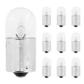 LIGHT BULB 12V 10W STANDART R10W FOOT BA15S - CLEAR (TAIL+BRAKE LIGHT+TURN LIGHTS) (SOLD PER 10)  -OSRAM-