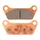 BRAKE PADS SET (2 pads) CL BRAKES FOR HARLEY-DAVIDSON 1200 FLH 1980>, 1340 FLH 1981>, 1340 FLT 1980>1985, 1340 FLHT 1984>  Rear - (2702 RX3 CUSTOM SINTERED)