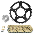 KIT CHAINE ADAPTABLE SUZUKI 650 SFV GLADIUS 2009>2016  520  15x46  (DIAM COURONNE 87/110/10.5)  (DEMULTIPLICATION ORIGINE)  -AFAM-
