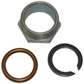 NUT FOR EXHAUST FOR MOPED MBK 51 - WITH RING and WASHER  -SELECTION P2R-