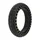 PNEU TROTTINETTE PLEIN FLECHE ALVEOLE  8.5 X 2.00 NOIR ET JAUNE FLUO - LARGEUR INTERIEUR 34 mm