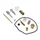 NECESSAIRE/KIT REPARATION CARBURATEUR SCOOT ADAPTABLE MBK 50 BOOSTER 2001>2003, NITRO 1997>2003, ROCKET 1995>1999 / YAMAHA 50 BWS 2001>2003, AEROX 1997>2003, SPY 1995>1999 (POCHETTE)