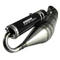 POT SCOOT VOCA SABOTAGE V2 POUR PIAGGIO 50 ZIP 2T, TYPHOON, NRG/GILERA 50 STALKER, RUNNER, DNA (SIL NOIR)