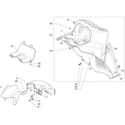 Logement roue - Garde boue