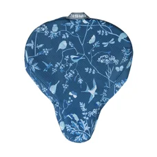 BICYCLE SEAT COVER- BASIL WANDERLUST - BLUE INDIGO (28x23cm)