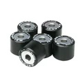 GALET/ROULEAU MAXISCOOTER MALOSSI 20x17 10,5g (x6)  POUR PEUGEOT 125 SATELIS + POUR VARIATEUR MULTIVAR YAMAHA 125 XMAX/MBK 125 SKYCRUISER, SKYLINER (6611095SI)
