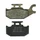 BRAKE PADS NEWFREN FOR SUZUKI 125 BURGMAN 2007> Rear 125 SIXTEEN 2008>2011 Rear  (L 82mm-62mm - H 41mm - thk 9.5mm)  (FD0301BV)  (OFF ROAD ORGANIC)