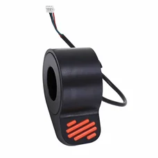 COMMANDE / GACHETTE FREIN POUR TROTTINETTE SEGWAY NINEBOT ES1, ES2, ES4, E25 NOIR/ROUGE  -P2R-